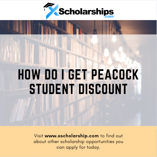 How Do I Get Peacock Student Discount