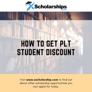 How To Get PLT Student Discount 