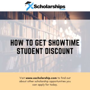 How To Get Showtime Student Discount
