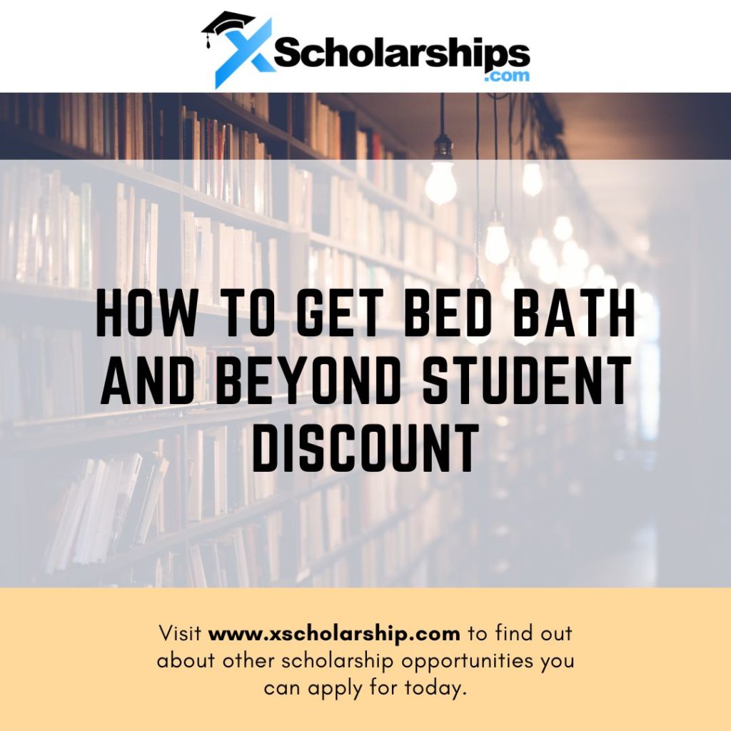 How to Get Bed Bath and Beyond Student Discount