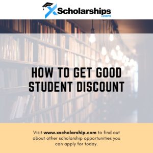 How to Get Good Student Discount