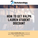 Como obter desconto de estudante Ralph Lauren