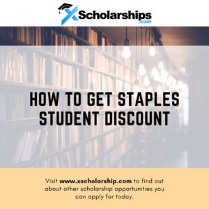 How to Get Staples Student Discount