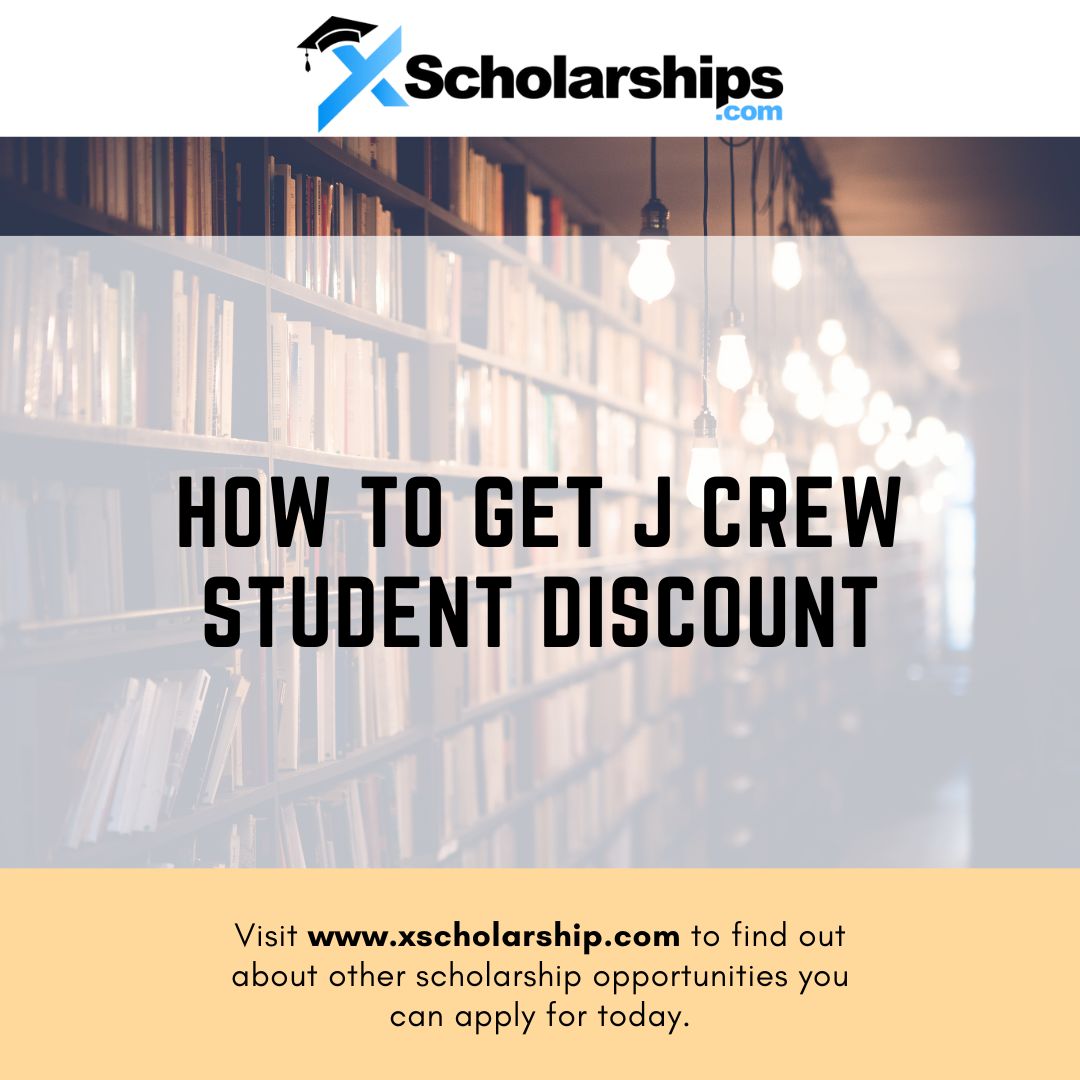 How to get J Crew student discount in 2023 xScholarship