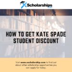 Como obter desconto de estudante Kate Spade