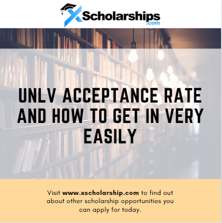 UNLV Acceptance Rate and How to Get in Very Easily