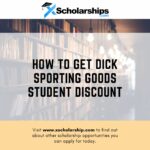 How to Get Dick Sporting Goods Student Discount