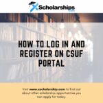 how to register and login on csuf portal
